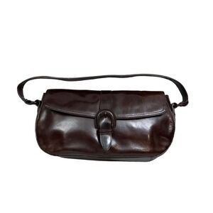 *Kenneth Cole New York Shoulder Purse Women's Buckle Lined Inner Pocket Expresso